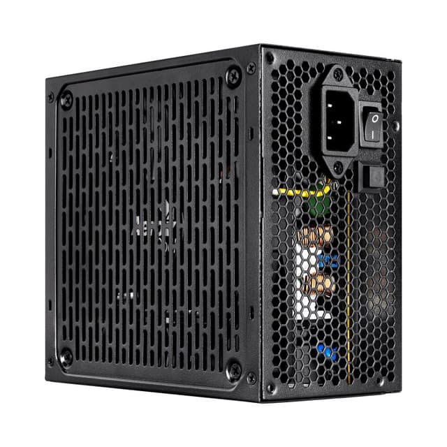 Detalle 2 de Aerocool LUXPRORGB650M 650W fuente semi‑modular ⚡