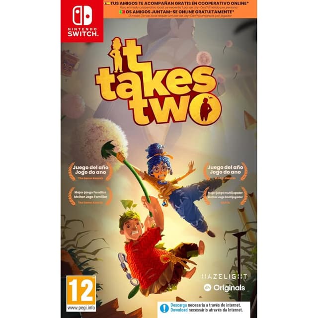 Detalle de It Takes Two Nintendo Switch
