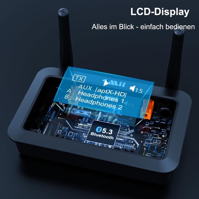 Detalle de 1Mii B03Pro+ Bluetooth 5.3 Adapter