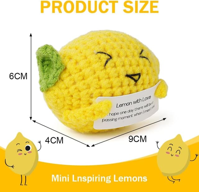 Detalle 2 de Poupée mini citron positive pour garçons