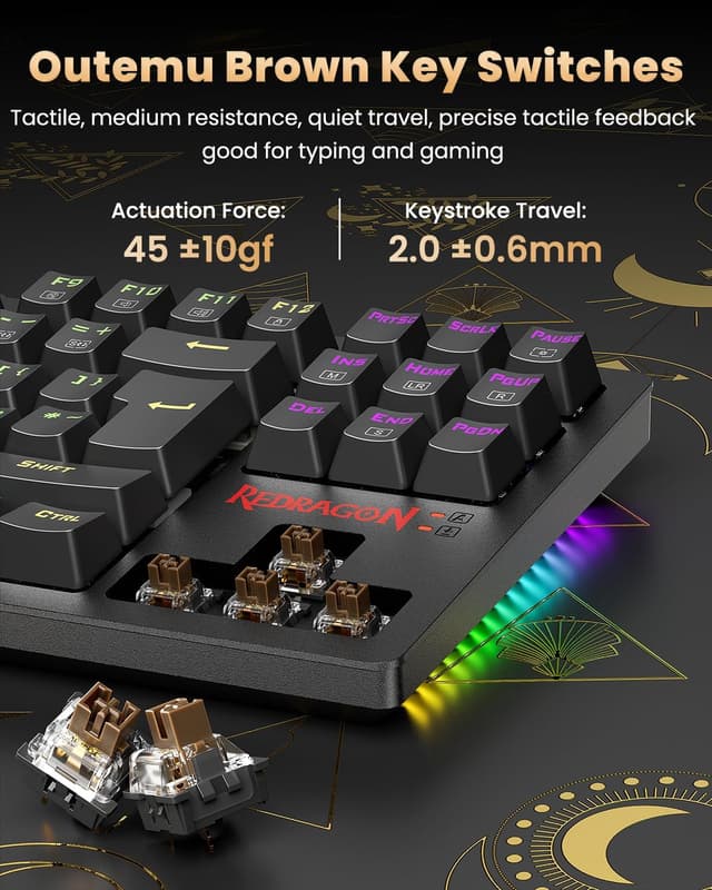 Thumbnail 1 de Redragon S113 Wired Mechanical Combo 4200 DPI