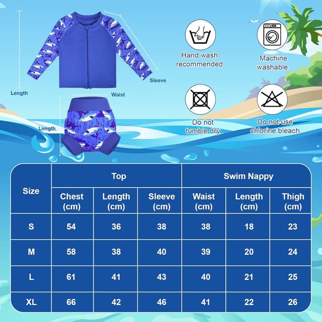 Detalle 1 de Flyish Direct UPF 50+ swim set
