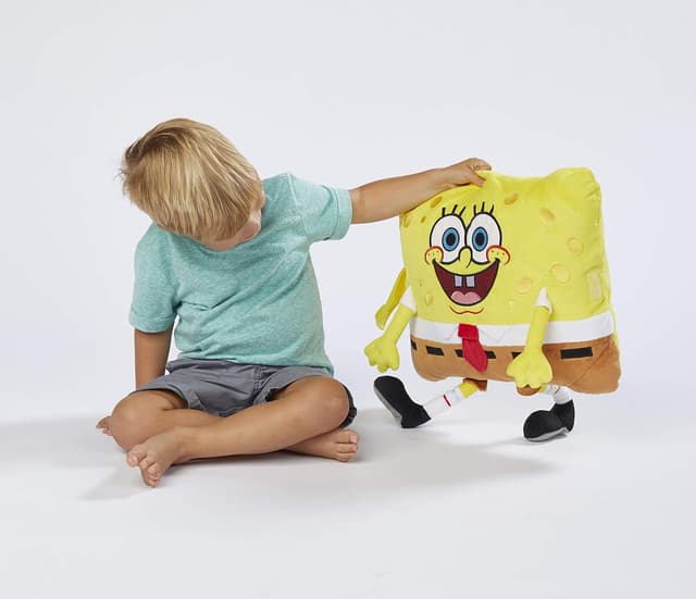 Detalle de Pillow Pets 16 inch SpongeBob SquarePants Plush Pillow Pet (Nickelodeon)