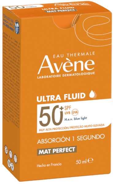 Detalle 2 de Avène Solar Color Ultra Fluido Invisible Mat SPF50+ 🌞 2x50 ml
