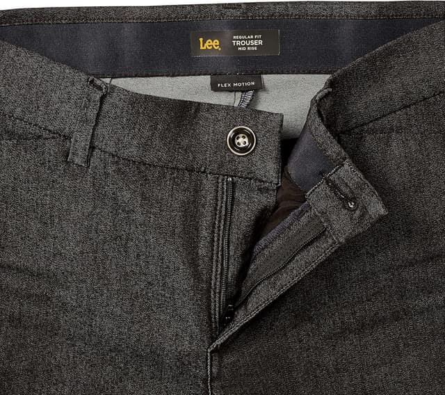 Detalle 2 de Lee Women’s Flex Motion Regular Fit Trouser Pant (Work-Ready Mid-Rise Dress Pants)