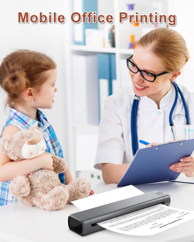 Thumbnail 5 de Phomemo M08F stampante portatile Bluetooth A4