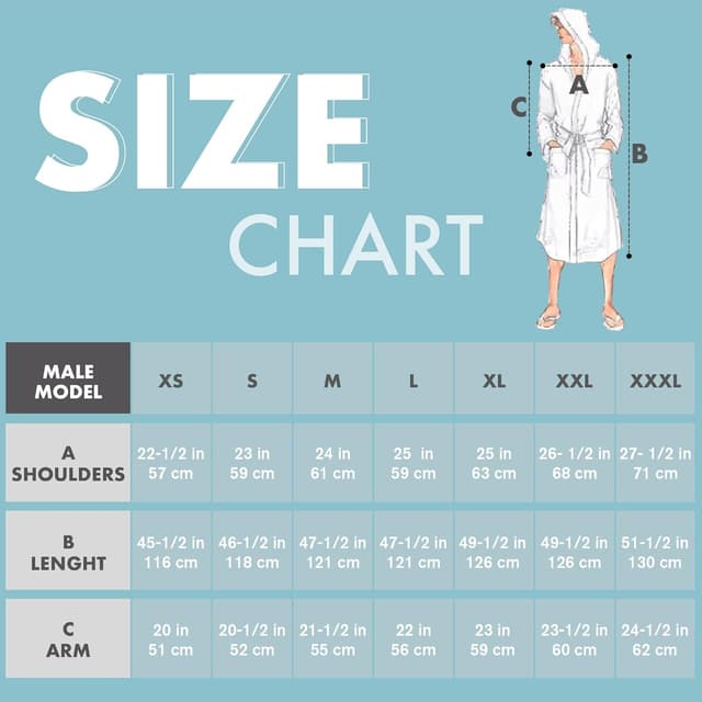 Detalle de Twinzen Herren-Bademantel mit Kapuze aus 100% Baumwolle (350 g/m²) – mit Gürtel und 2 Taschen