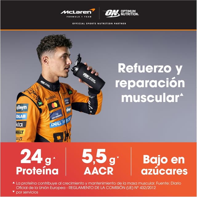 Thumbnail 2 de Optimum Nutrition Gold Standard 100% Whey Cookies and Cream 896 g