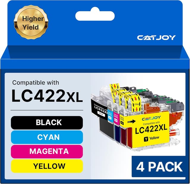 Detalle de CATJOY LC422XL ink for Brother LC422