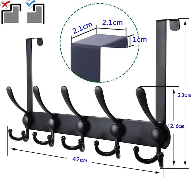 Detalle 2 de LYLIN ganci porta in acciaio inox 15