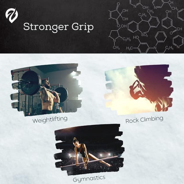 Detalle de EVMT Brands Liquid Chalk (Mess-Free Gym Chalk) for Weightlifting, Gymnastics, Rock Climbing & Dancing