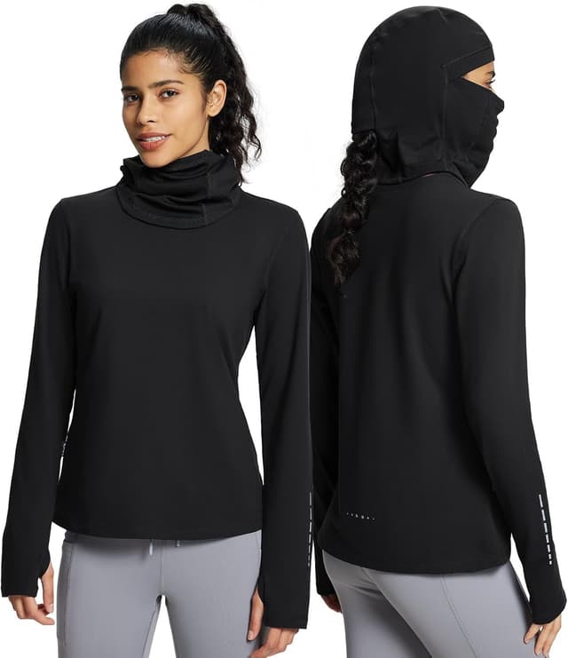 Thumbnail 6 de baleaf Thermal Long Sleeve Women Shirt with Balaclava
