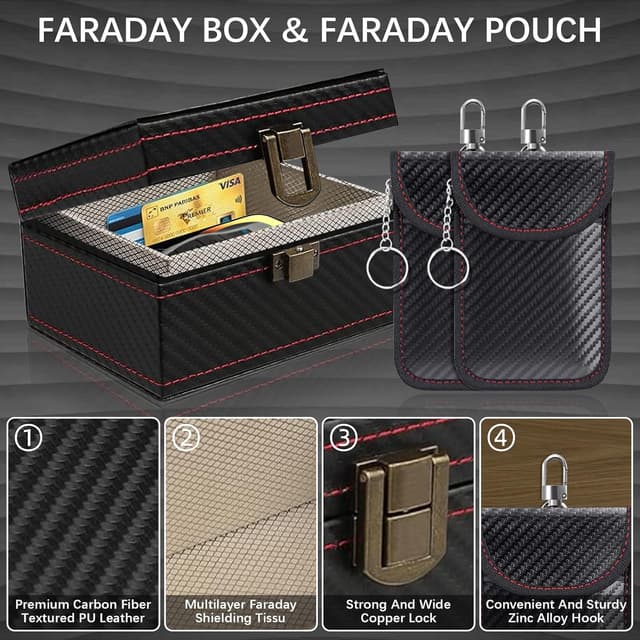 Thumbnail 5 de Mycketop Keyless Go Schutz Box Große Größe