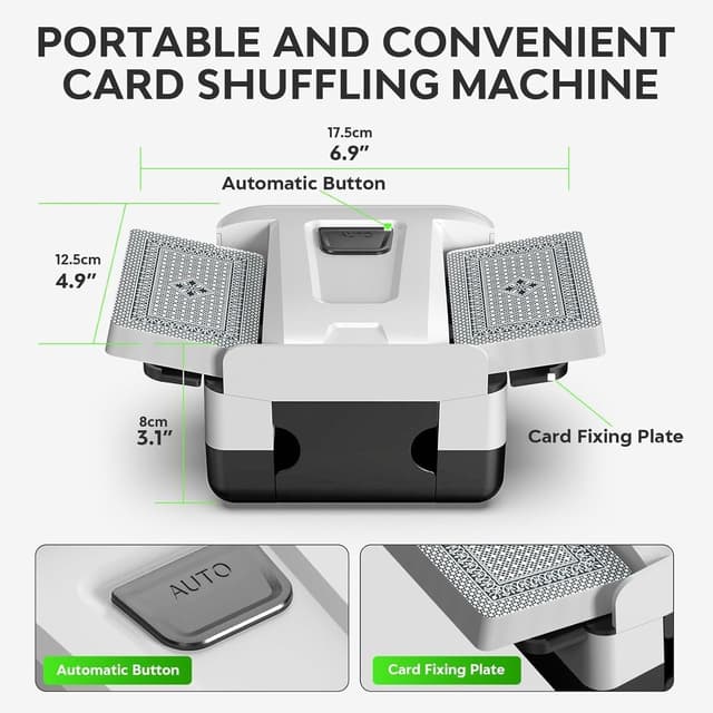 Detalle 2 de FarmNix Mélangeur de Cartes Automatique 2000mAh