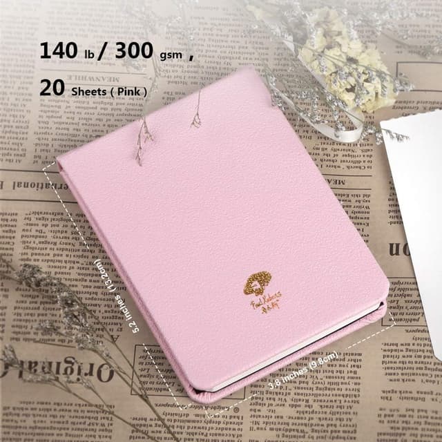 Detalle de Diario per acquerello Paul Rubens 20 fogli 300 GSM