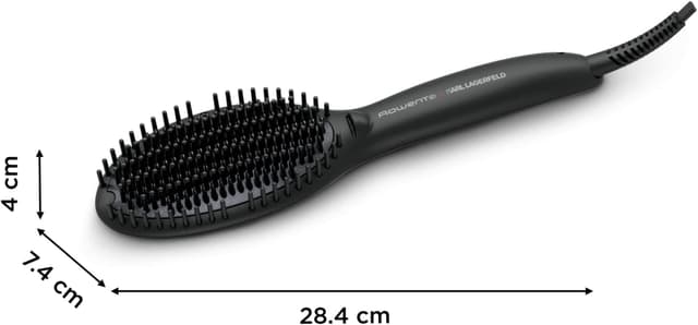 Thumbnail 6 de Rowenta x Karl Lagerfeld CF582L Powerstraight spazzola riscaldante lisciante in ceramica, per tutti i tipi di capelli