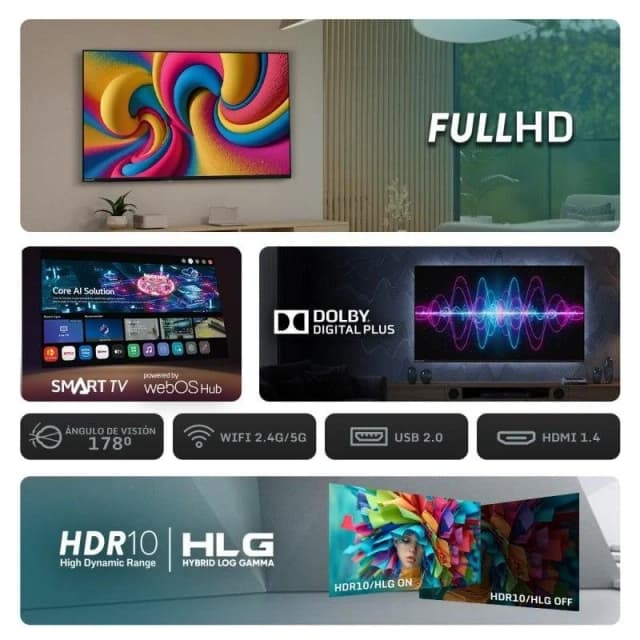 Thumbnail 1 de Nilait Prisma 40FD7004SWOS 40" LED FHD Smart TV