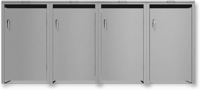 Detalle 2 de Metzler Mülltonnenbox 4er 240L