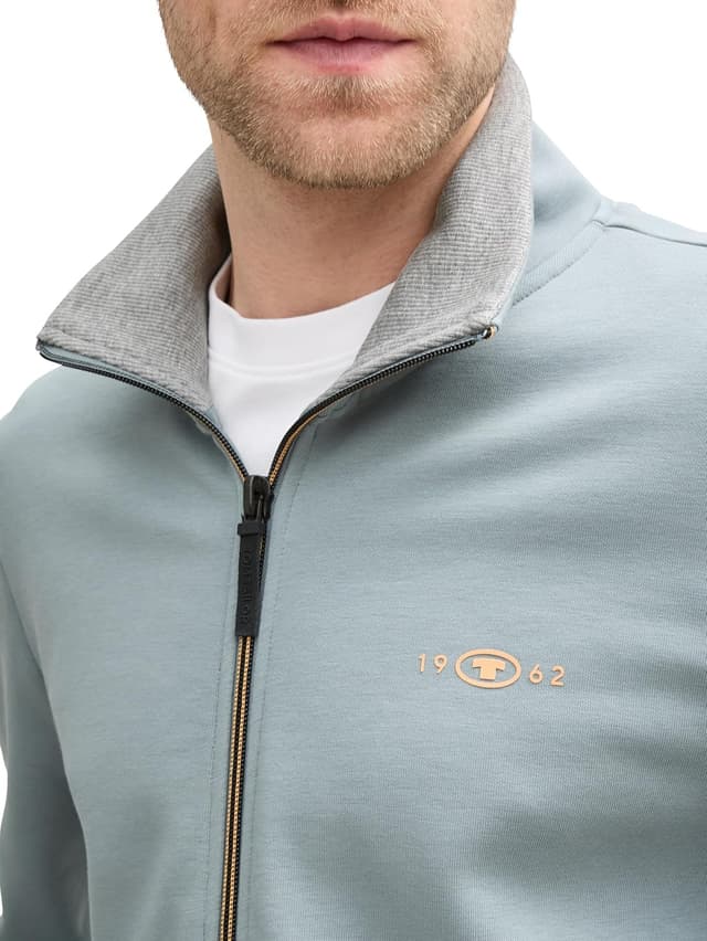 Detalle de Tom Tailor 1045645 maglia da tuta da uomo a maniche lunghe (confezione da 1)