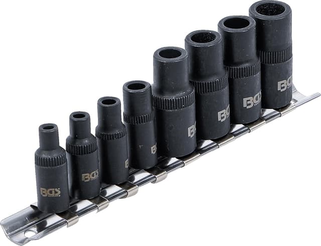 Detalle 2 de BGS 9771 – Serie di bussole portamaschio magnetiche per cricchetto (8 pezzi)