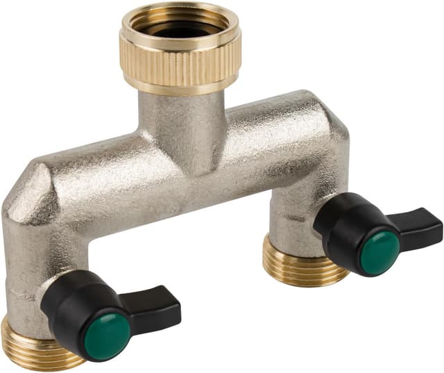 Thumbnail 6 de Brass hose splitter 2 way 3/4 inch