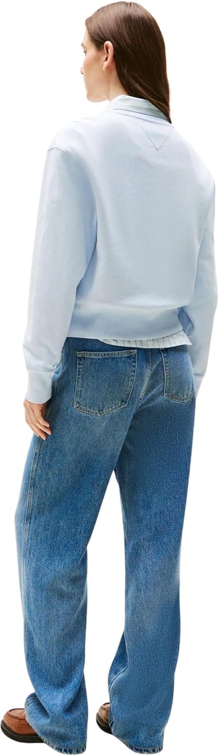 Detalle 2 de Tommy Hilfiger Women’s Script Pique Regular Fit Sweatshirt