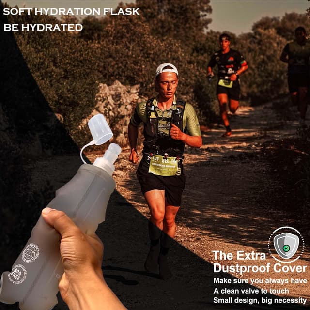 Thumbnail 4 de EGOO 2x Soft Sports Water Bottle 500ml