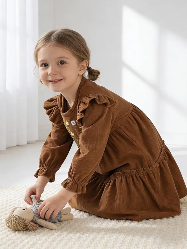 Thumbnail 6 de JiAmy Toddler Girls Dress 2-7 Years