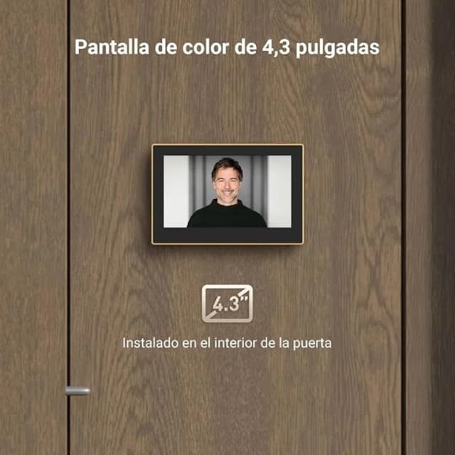 Thumbnail 2 de EZVIZ HP2 Mirilla inteligente inalámbrica dorada