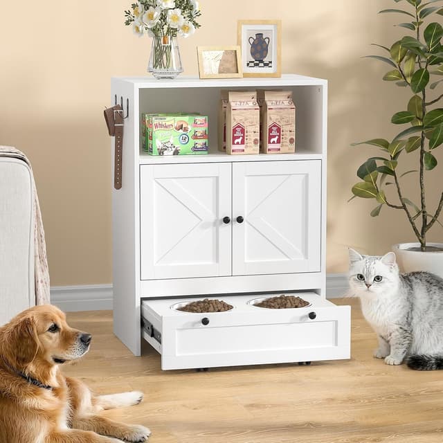 Detalle 2 de Skokliz 82cm high dog feeding station