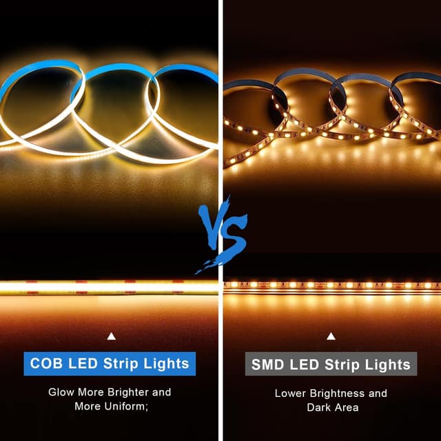 Thumbnail 1 de HEXJOSGL 5V USB COB LED Strip 320 LEDs/m