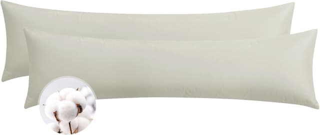 Detalle de Aisbo Seitenschläferkissen Bezug 40x145 Baumwolle