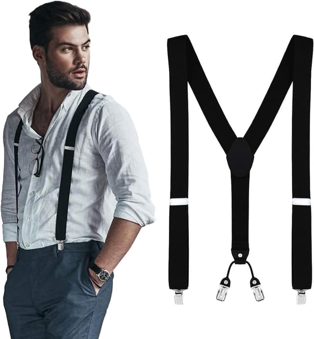 Imagen de DonDon Hosenträger 3,5 cm extra stark en OfertitasTOP