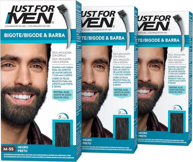 Imagen de Just For Men Tinte gel barba 5 min en OfertitasTOP