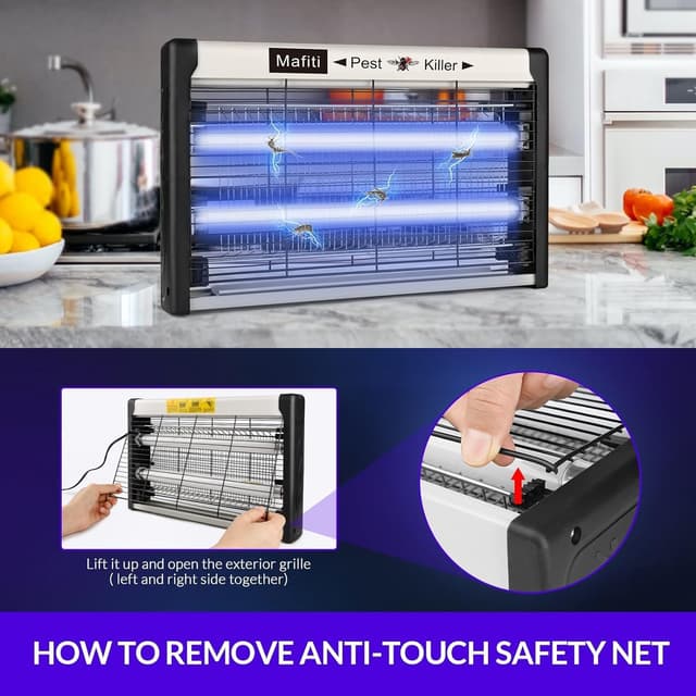 Thumbnail 5 de mafiti Eléctrico Mata Mosquitos 20W