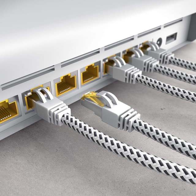 Thumbnail 5 de CSL 7,5m CAT 7 Netzwerkkabel Baumwollmantel