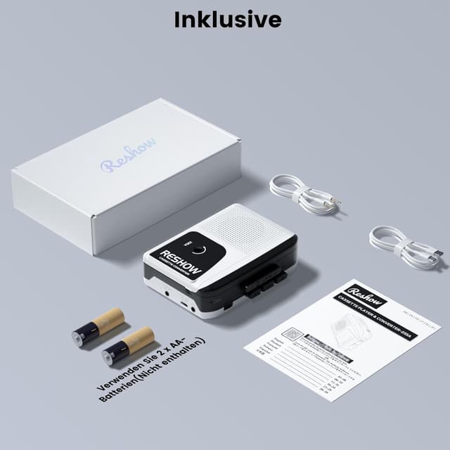 Thumbnail 3 de Reshow Riproduttore di cassette portatile