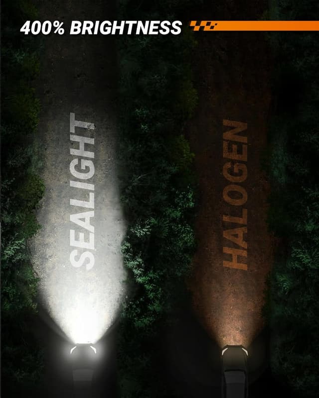 Detalle 2 de SEALIGHT H16 H11 H8 LED Fog Light 6500K