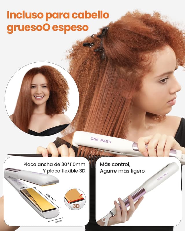 Thumbnail 5 de Faszin Plancha 2 en 1 Titanio 20 s