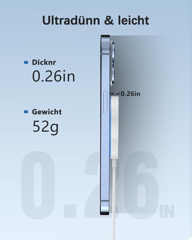 Thumbnail 6 de MagSafe Ladegerät iPhone 20W Schnellladung