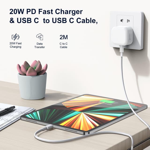 Thumbnail 5 de Apple iPhone 17 20W USB‑C Fast Charger with 2m Cable