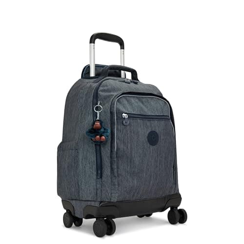 Thumbnail 4 de Kipling New Zea Mochila Grande con Ruedas 🧳 Azul Marino