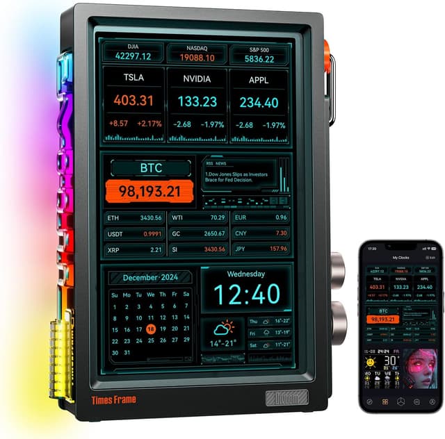 Detalle de Divoom Times Frame 10.1" WiFi digital frame