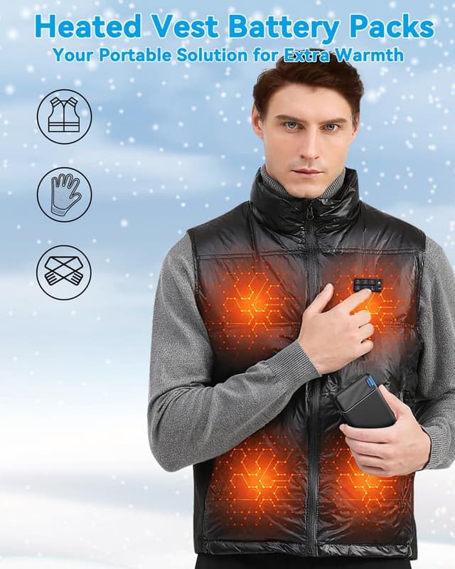 Thumbnail 5 de AsperX 2-Pack Power Bank 10000mAh portable charger