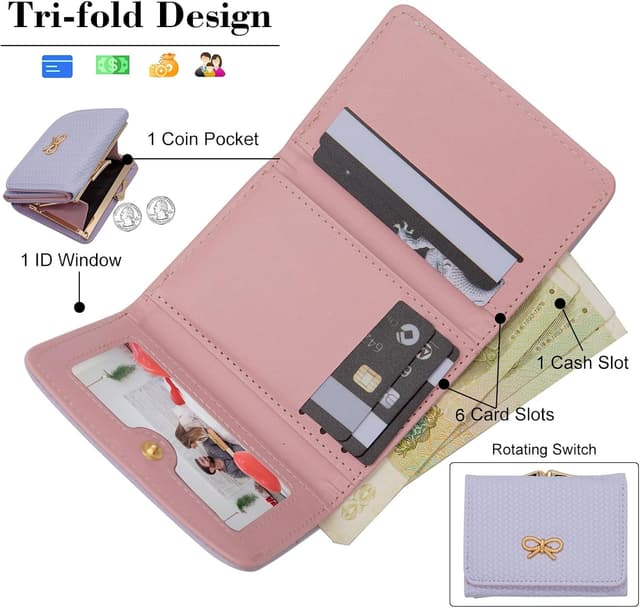 Thumbnail 2 de YAMEIZE Geldbörse Damen Klein