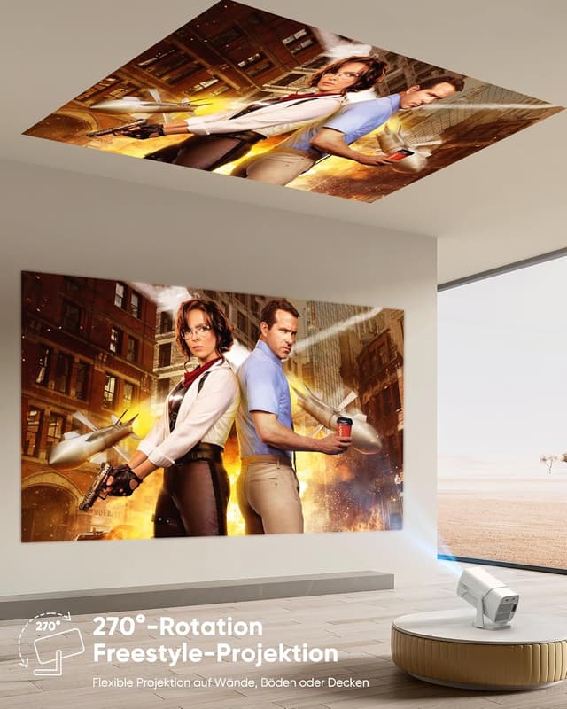 Thumbnail 6 de Beamer Netflix kompatibel 1080P Mini