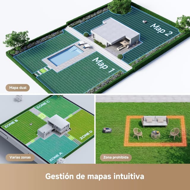 Thumbnail 3 de DREAME A1 Pro Robot cortacésped con OmniSense 3D 📷