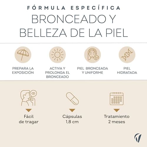 Detalle de Vitavea Cápsulas autobronceadoras 60 unidades ☀