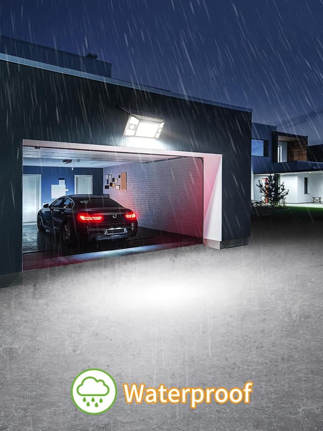 Thumbnail 6 de intelamp Luz Solar Exterior 1300LM Sensor Movimiento Pack 2 ☀