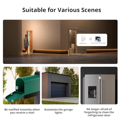 Thumbnail 3 de SONOFF SNZB-04P Sensor Zigbee de puerta 1 unidad